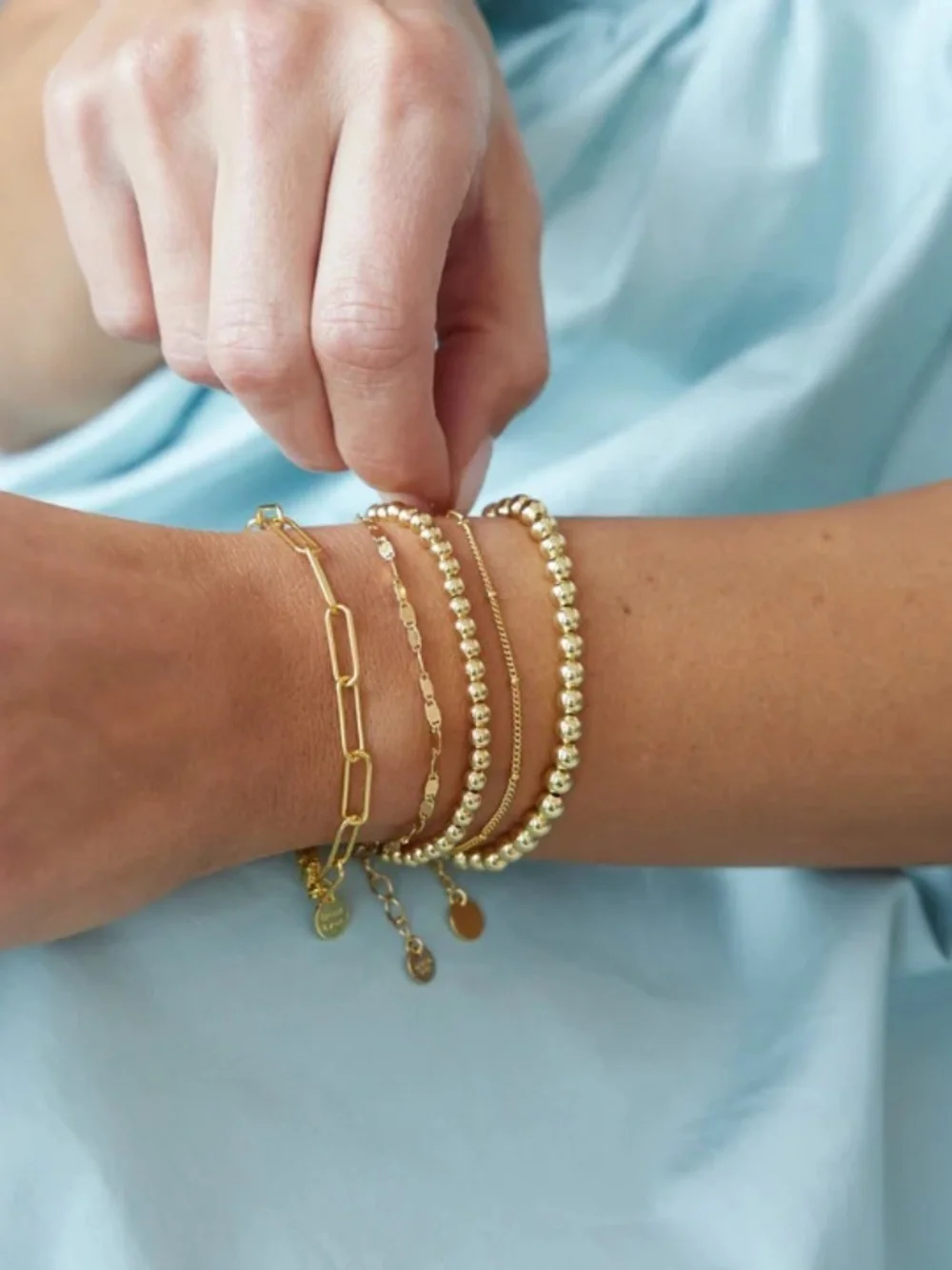 Brook and York Makenna Chain Bracelet Set
